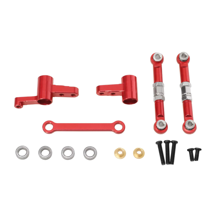 MJX Metall Lenkung Komponente Stange Servo Stange, Zubehör, Rot - Bild 5