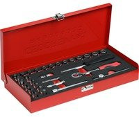 Gedore RED Steckschlüsselsatz 1/4 Zoll 32-teilig 4-13mm - Bild 1