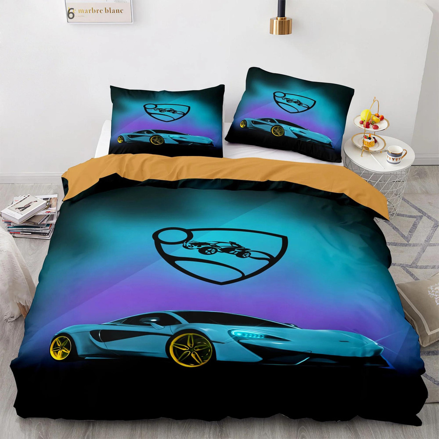 Rocket League Bettwäscheset für Erwachsene, Multicolor, 3-teilig, B/H: 135 x 200 cm - Bild 3