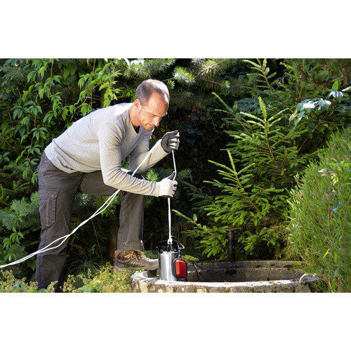 Einhell Schmutzwasserpumpe GC-DP 9035 N Tauchpumpe in Rot/Silber - Bild 5