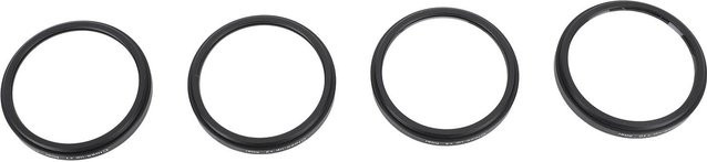 Igeteck 4-in-1 Nahaufnahmefilter-Set Makro-Objektivfilter aus optischem Glas mit Aufbewahrungstasche, Farbe: Schwarz, Durchmesser: 77 mm - Bild 1