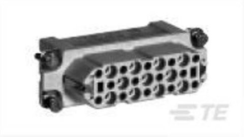 TE Connectivity Heavy Duty Rectangular Connector 2-1103109-3 in Schwarz - Bild 1