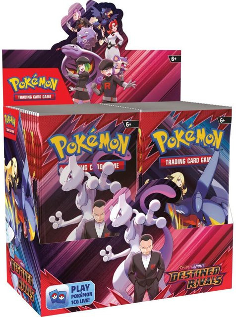 Pokémon Trading Card Game Karmesin & Purpur Bestimmte Rivalen Booster Display Box 6+ - Bild 1