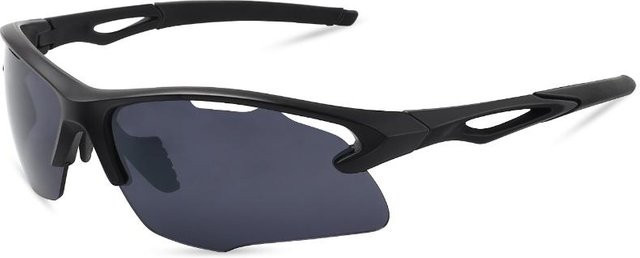 MAXJULI MJ8020 Sportsonnenbrille, Vollrand, Kunststoff, Unisex, grau - Bild 1