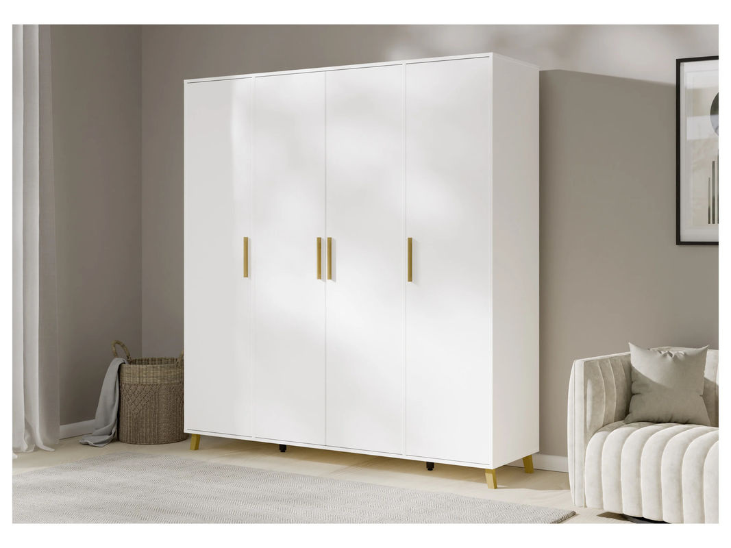 RAUCH BLUE Shinjo Drehtürenschrank Weiß B: 187 cm, H: 203 cm - Bild 2