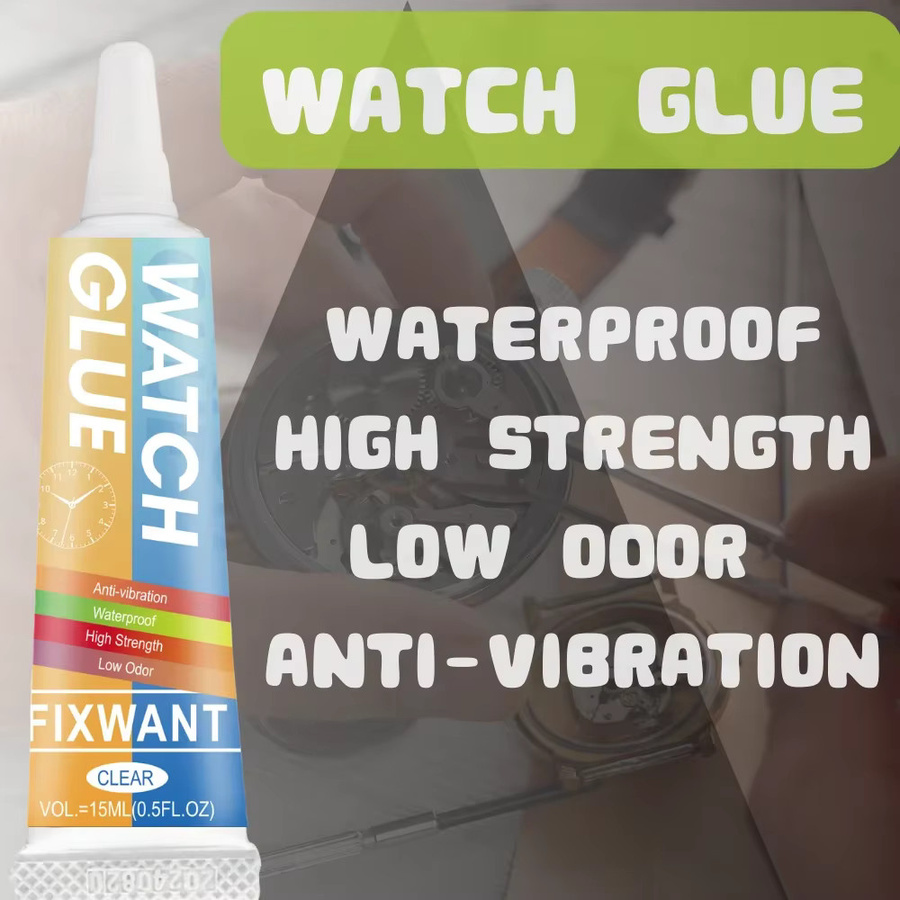 FIXWANT Smart Watch Reparatur Kleber Transparent Wasserdicht für Metall und Glas 15 ml - Bild 3