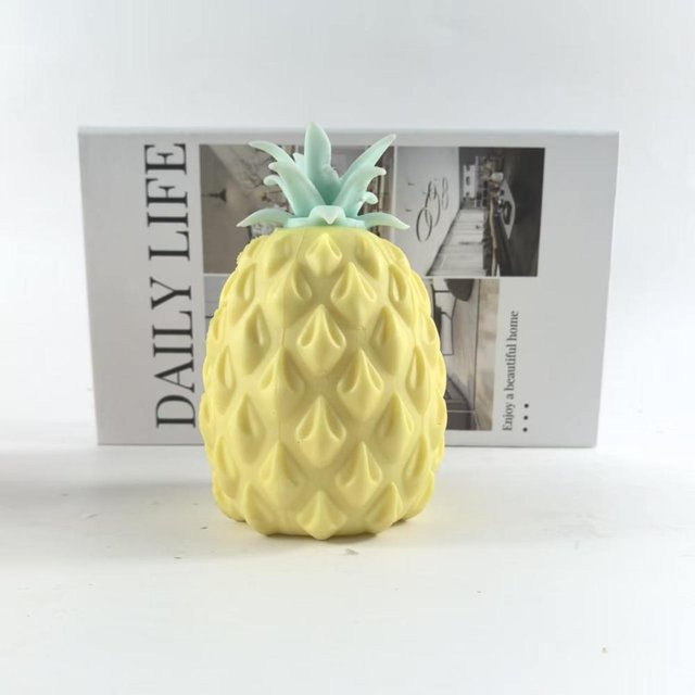 Ananas Stressabbau Ball, weiche Quetschspielzeuge, gelb - Bild 1