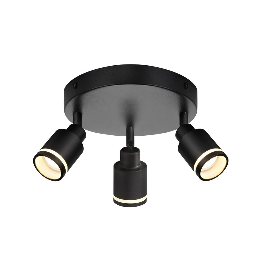NETTLIFE Deckenstrahler aus Metall in Schwarz, modern und verstellbar mit GU10 Fassung - Bild 2