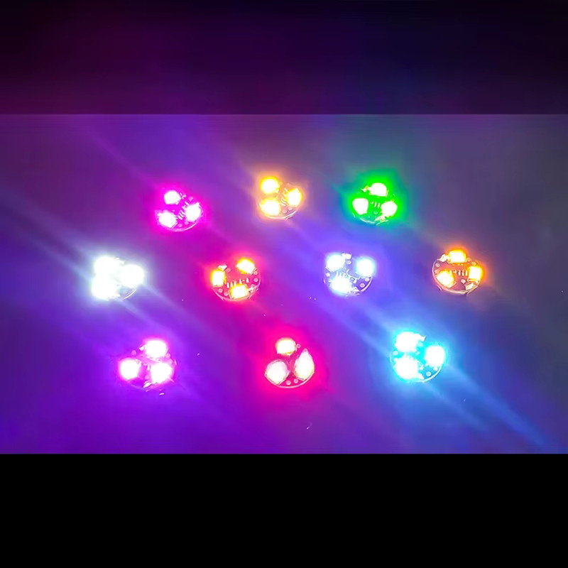 3er-Set Magnetische Drahtlose LED Lampen mit Fernbedienung und Warmweißem Licht für Lego Modelle und Szenen-Layouts - Bild 3