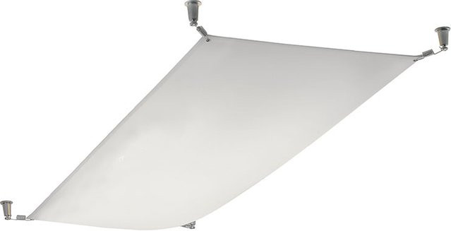 B.Lux Veroca 3 Phase Cut LED-Deckenleuchte in Weiß, dimmbar, modern und rechteckig - Bild 1