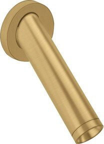 Hansgrohe Axor Starck Wanneneinlauf in Brushed Gold Optik mit 122 mm Ausladung - Bild 1