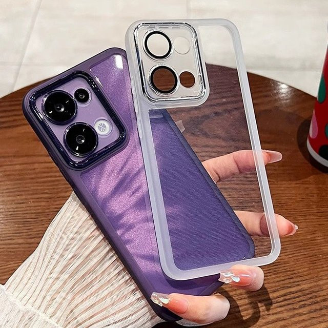 Stoßfeste Handyhülle für OnePlus ACE 2V und OnePlus Nord 3 mit Silikonrückseite in Purple - Bild 1