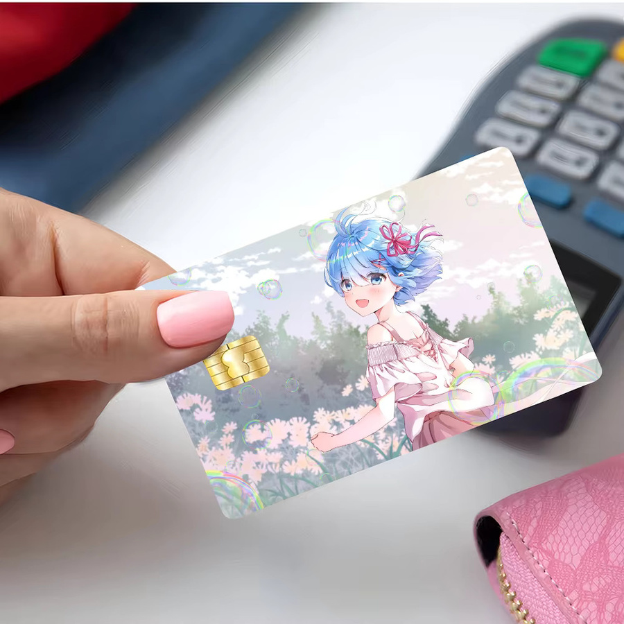 ReZERO Ram Rem Anime Aufkleber für Kreditkarten und Bankkarten in Multicolour - Bild 4