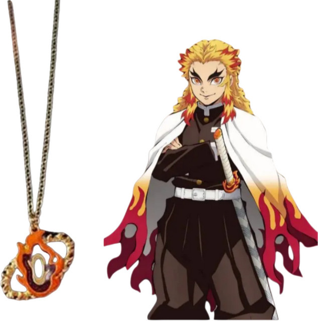 Bandai Halskette Demon Slayer Rengoku Kyoujurou, Unisex - Bild 1