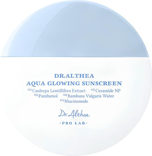 DR. Althea Pro Lab Aqua Glowing Sunscreen, LSF 50+, 45 ml, Ceramide - Bild 1