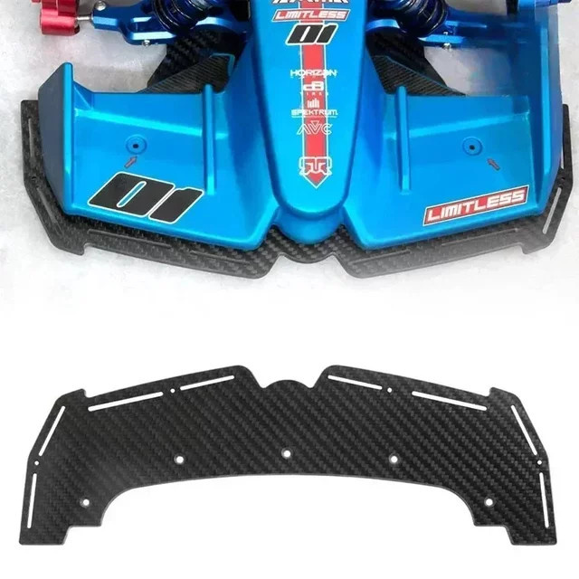 ARRMA Kohlefaser-Frontstoßstange, Chassis-Unterfahrschutz, 1/7 ARRMA LIMITLESS F1 Auto - Bild 1
