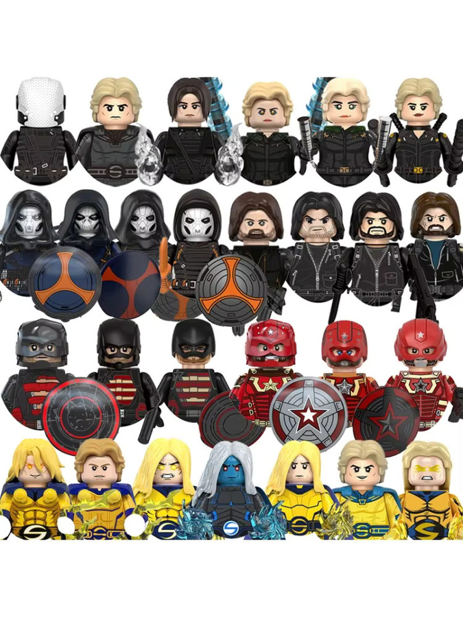 Marvel Thunderbolts Bricks Taskmasters Yelena Bausteine Sentry Mini-Actionfiguren - Bild 3