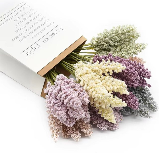 Künstlicher Lavendel von smr in Multicolor aus PE für deine Tischdekoration und Hochzeitsgestaltung - Bild 1