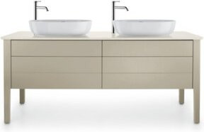 Duravit Waschtischunterschrank Luv mit 2 Schubladen und 2 Auszügen, B/T/H: 173,3 x 57 x 74,3 cm - Bild 1