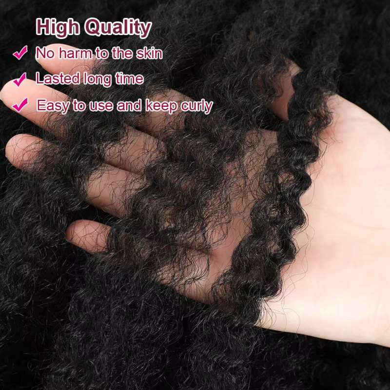 Suri Hair Braids, afrikanisches lockiges Twist-Kunsthaar, 50,8 cm, 3er-Pack - Bild 4