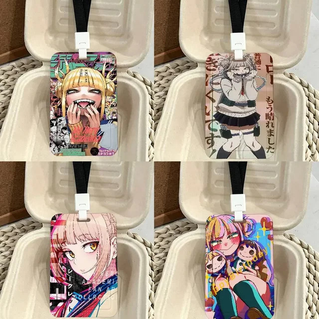 Himiko Toga Boku No Hero Academia Ausweishalter mit Schlüsselband in Multicolour - Bild 1