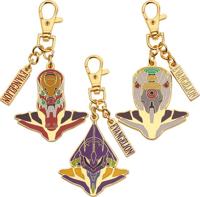 Bandai Schlüsselanhänger Metall, Anime EVA, Unisex - Bild 1