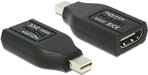 Delock Mini-DisplayPort auf HDMI Adapter in Schwarz - Bild 1
