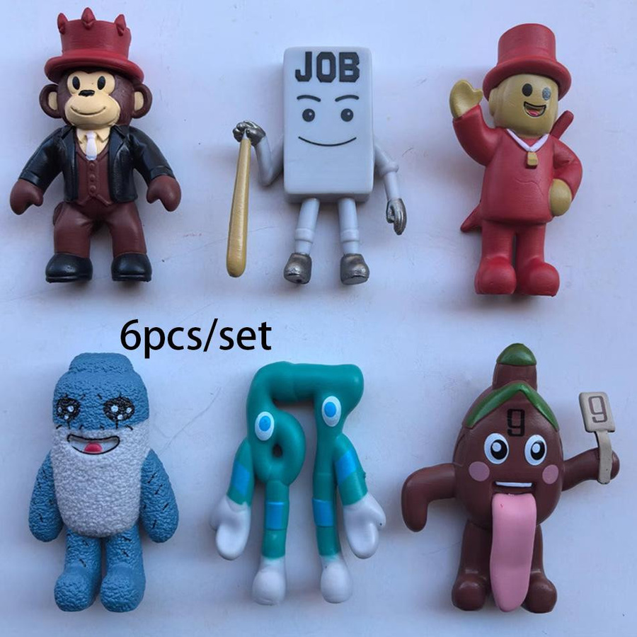 Yiran toy 1 Steal A Brainrot Anime Figur 6-teiliges Set ab 3-6 Jahren - Bild 5