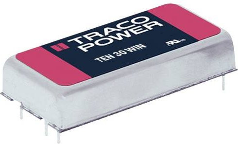 TracoPower TEN 30-4812WIN DC/DC-Wandler Print 48 V/DC zu 12 V/DC 2.5A 30W in Silber - Bild 1
