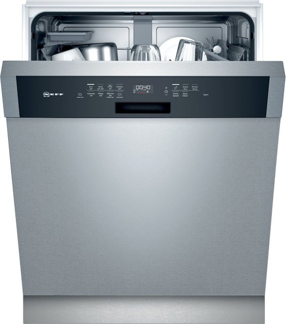 Neff Unterbau-Geschirrspüler S127EAS39E in Edelstahl Silber, Breite: 60 cm - Bild 1