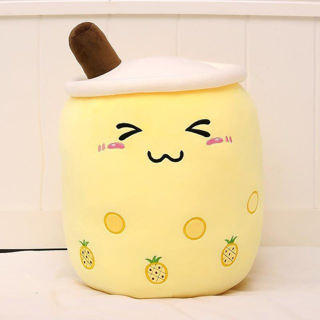 Bubble Tea Plüschtier Boba Milchtee, Plüschtier, Kissen - Bild 1
