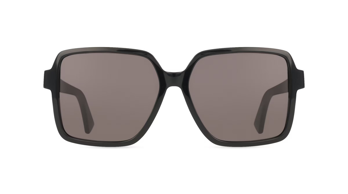 Bottega Veneta BV1317SK Sonnenbrille, Vollrand, Eckig, Acetat, Unisex, schwarz - Bild 1