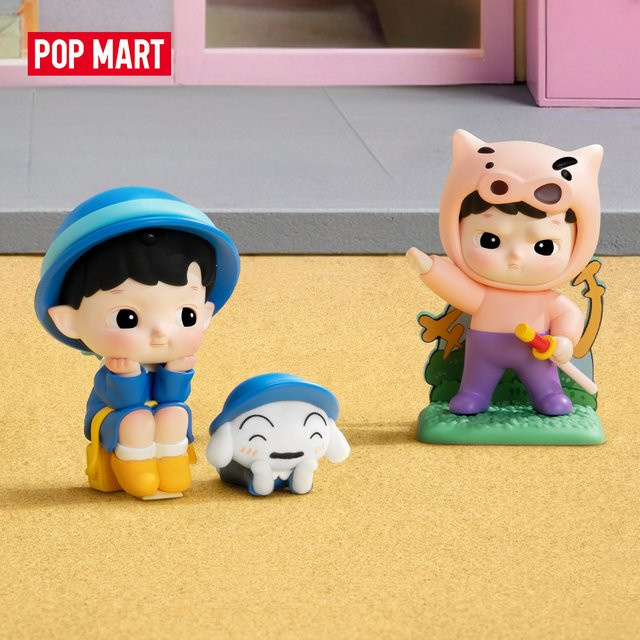POP MART Hacipupu x Crayon Shinchan One Day in Kasukabe Serie, Actionfigur, ab 14 Jahren - Bild 1