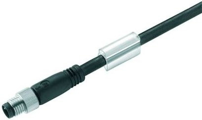 Weidmüller Sensor-Aktor-Steckverbinder M8 Stecker gerade, konfektioniert, 4-polig, Schwarz, 5,00 m - Bild 1