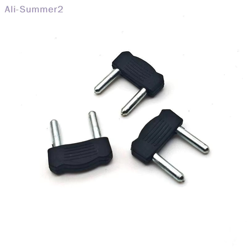 Summer2 10 Stück Anschlussstecker Set mit Bananenstecker und RCA-Audio/Video-Klemmenblock sowie 3 mm Nadel-Kurzschlitzstecker in Schwarz - Bild 2