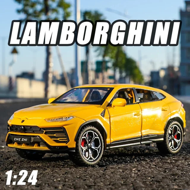 Maisto Lamborghini URUS Modellauto, 1:24, Metall, mit Licht und Sound - Bild 1