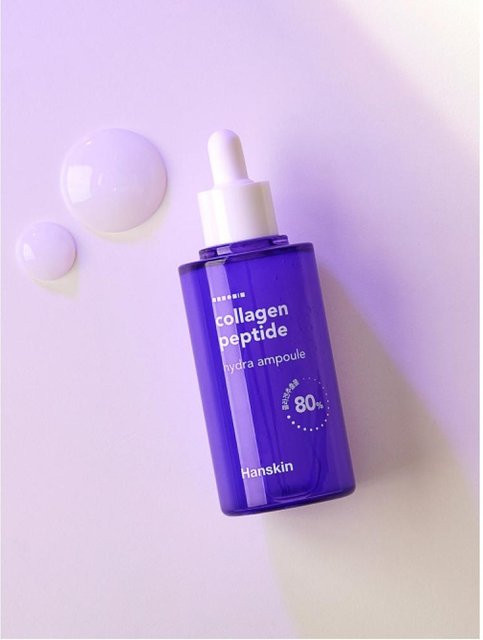 Hanskin Kollagen Peptid Hydra Ampulle Serum, 90 ml, Normale Haut - Bild 1