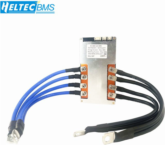 Heltec BMS Batterieschutz für 12V LiFePO4 und Li-Ionen-Akkus 3S/4S mit 300A bis 330A Hochleistungs-Schutzmodul - Bild 1