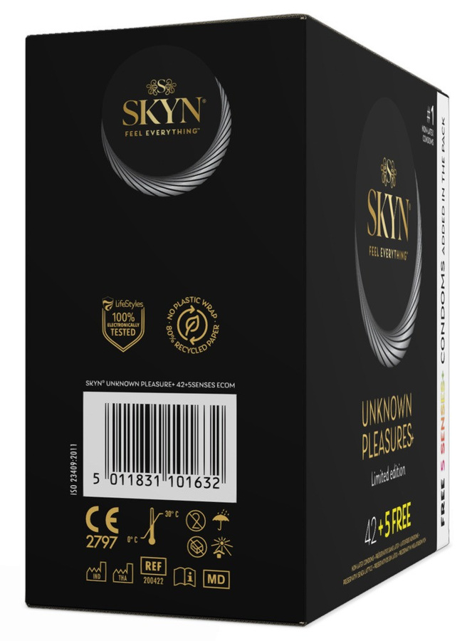 SKYN Kondom-Mix Unknown Pleasures, latexfrei, Unisex - Bild 2