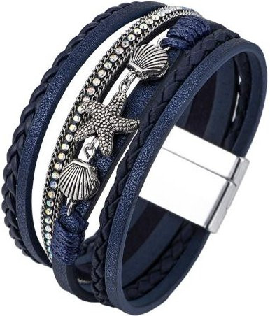 shenhuangwang Armband, Kunstleder, blau, Damen - Bild 1