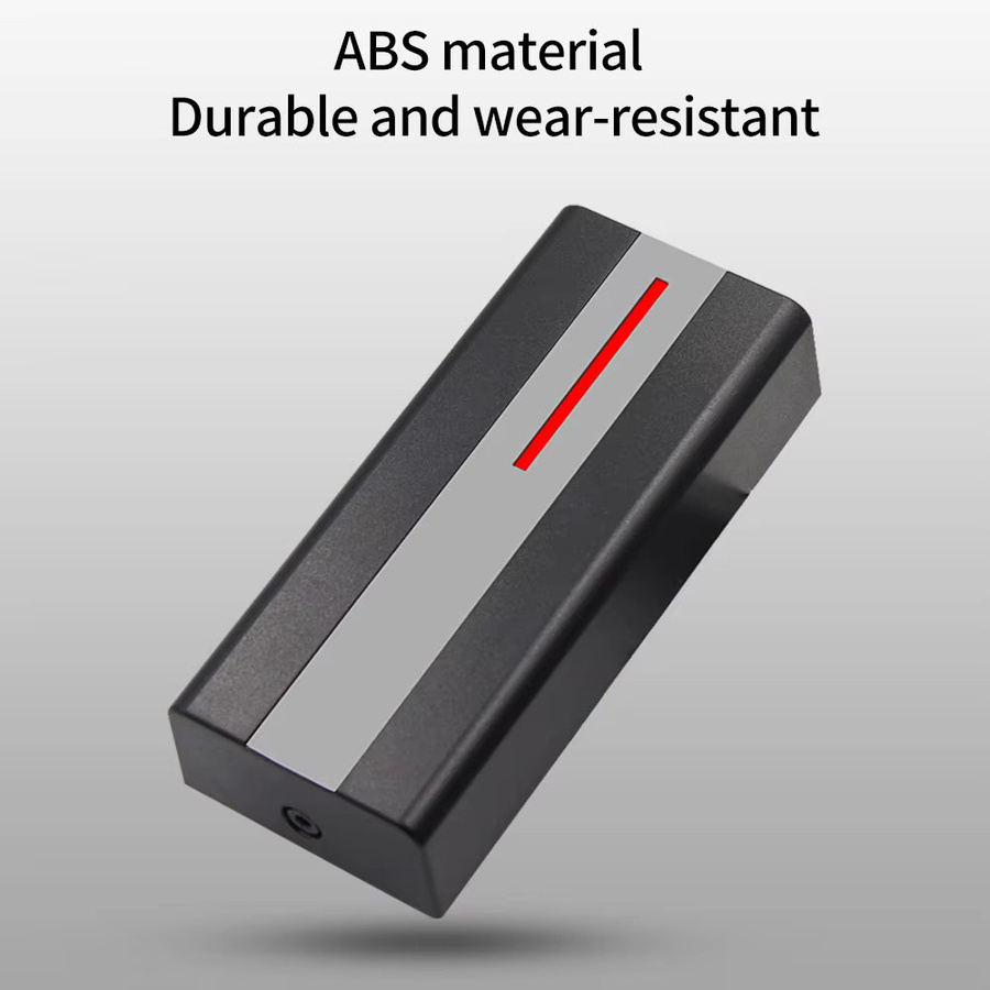 LUCKING DOOR RFID-Lesegerät für Zugangskontrolle mit 125 kHz und 13,56 MHz, 3000 Benutzer, wasserdicht nach IP67, Farbe: Schwarz - Bild 5