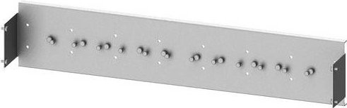 Siemens SIVACON S4 Montageplatte 3NP1123 und 3NP1133 in Silber für NH00 bis 160A 8PQ6000-3BA82 - Bild 1