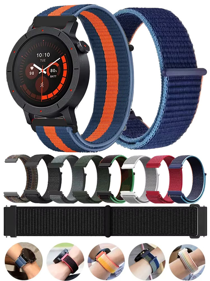 CMF by Nothing Uhrenarmband Nylon, 22 mm, CMF by Nothing Watch Pro 3, Watch Pro 2 - Bild 3