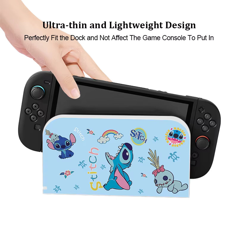 Potdemiel Cartoon Frontplatte Schutzhülle für Nintendo Switch 2 TV-Dock in Multicolour - Bild 3