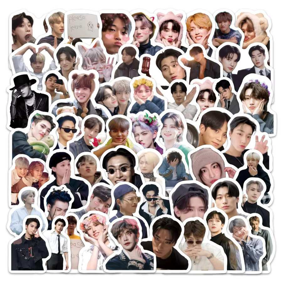 FANLU Kpop Idol ATEEZ Aufkleber, 100-teiliges Set - Bild 5