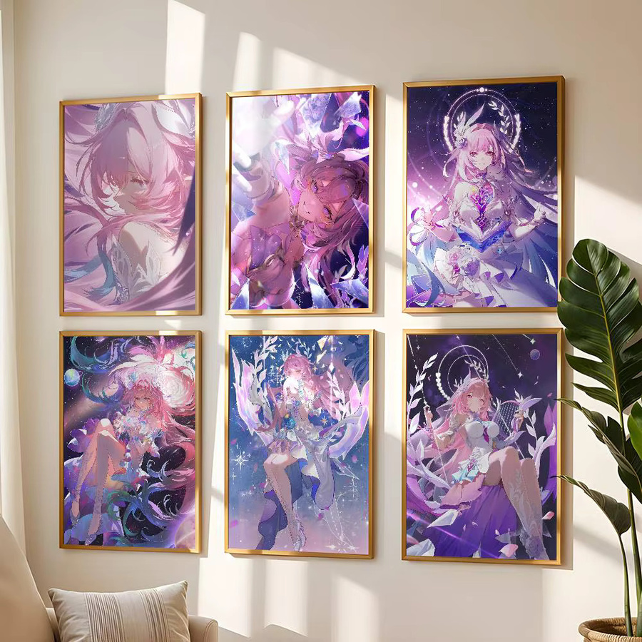 Game C-Cyrene Poster selbstklebender wasserfester Wandaufkleber in Mehrfarben von Bilibili - Bild 3