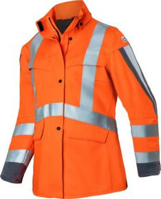 Kübler Wetterjacke PROTECTIQ HIGH VIS Damen ARC2 PSA in Warnorange/Anthrazit, Größe 4XL - Bild 1