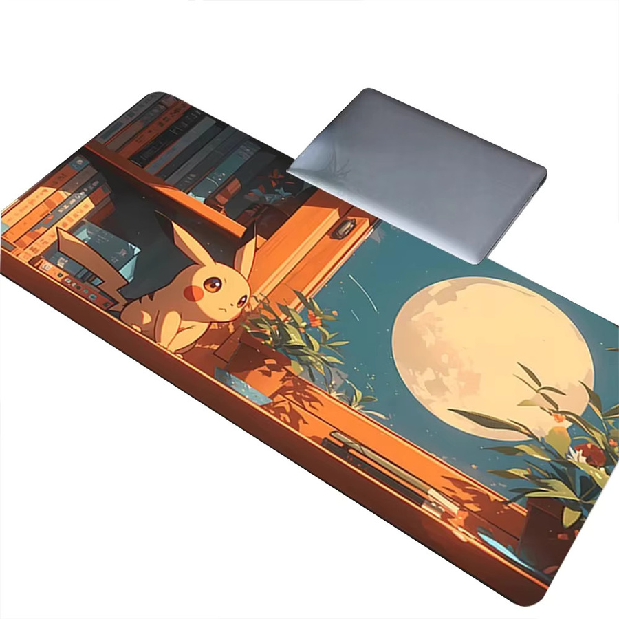 Potdemiel Pokemon Pikachu Mauspad XL in Multicolour für Gaming und Computer - Bild 2