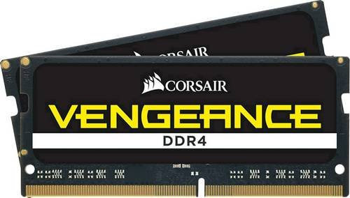 Corsair Vengeance DDR4 Laptop-Arbeitsspeicher Kit 16GB 2 x 8GB 2400MHz 260pin SO-DIMM Schwarz - Bild 1