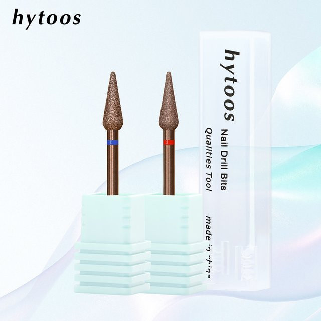 HYTOOS Nagelhautfräser, 4mm, Kupferbeschichtet, Diamant, Unisex - Bild 1